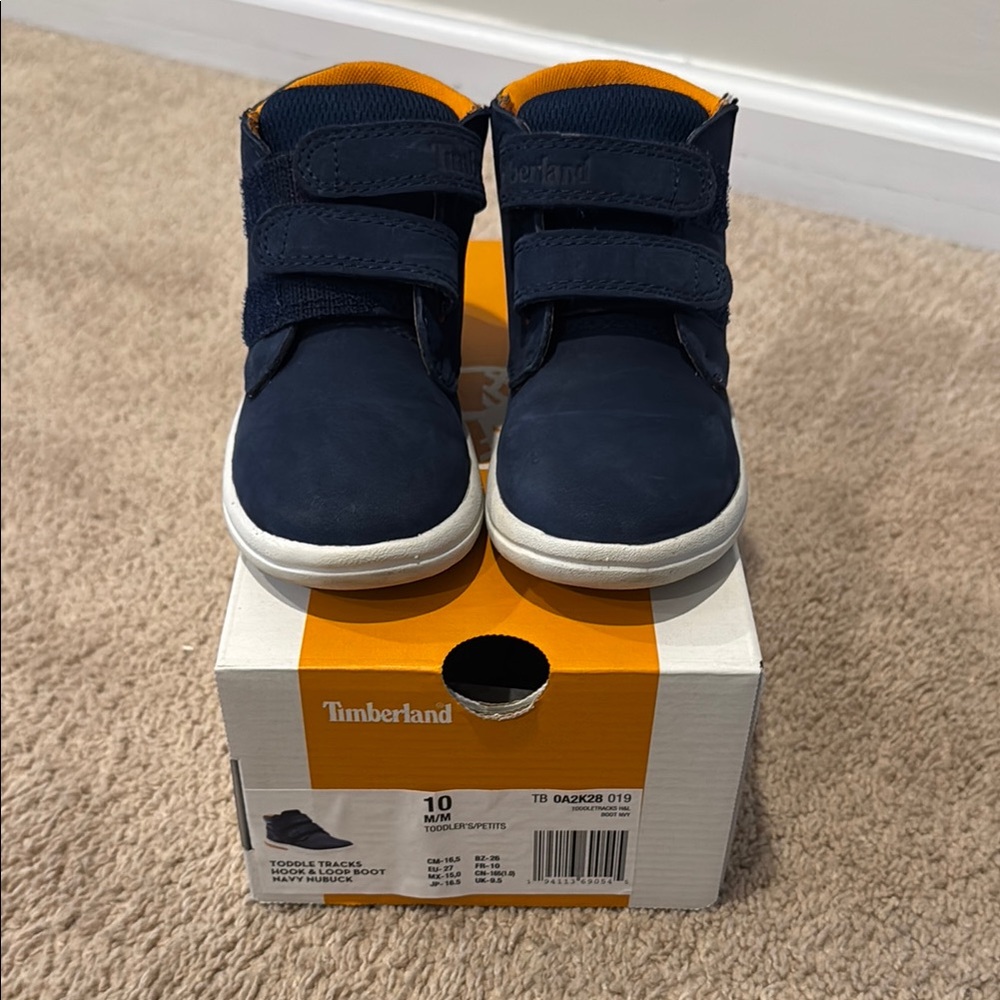Timberland Toddler Navy Blue Boots